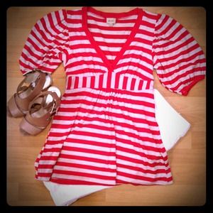 Candy striped top