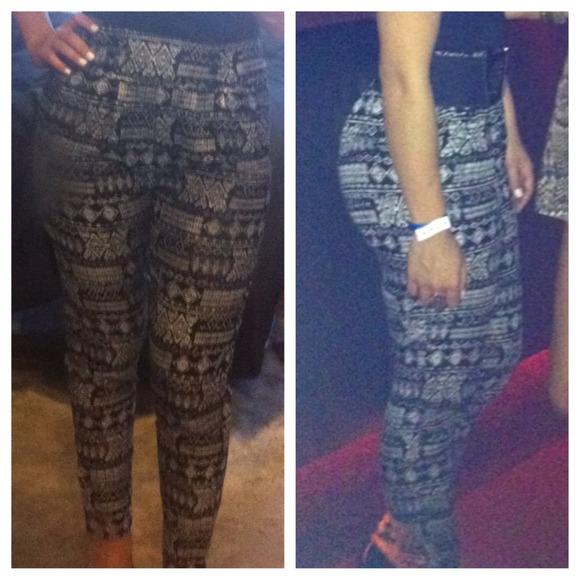 RESERVED! Tribal design/print cloth pants