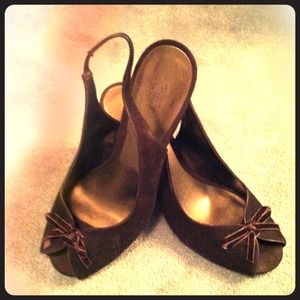 Ann Taylor "Loft" Wedge Dress Shoes