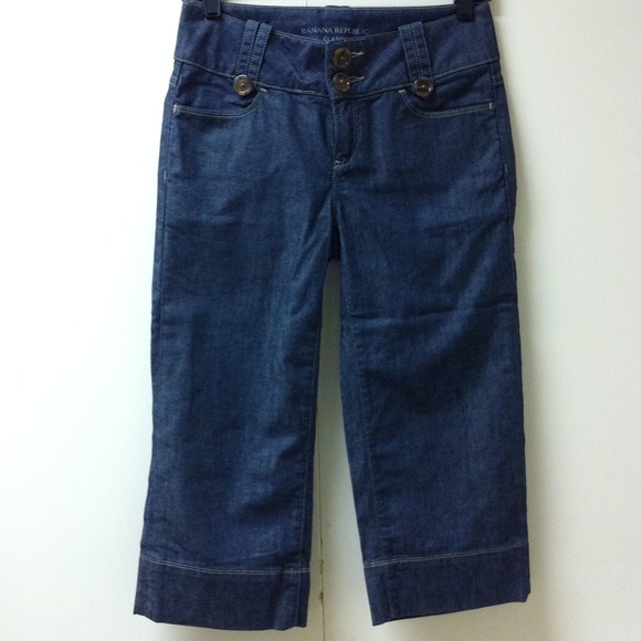 Brand New w/ Tag✨BR Capri Jeans - Picture 3 of 3