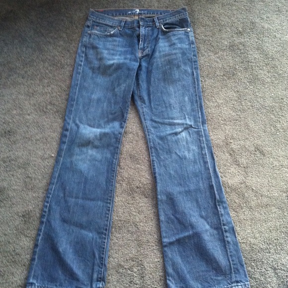 Sevens medium dark wash, bootcut