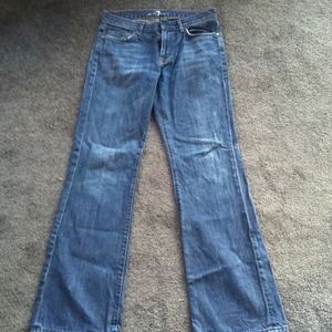 Sevens medium dark wash, bootcut