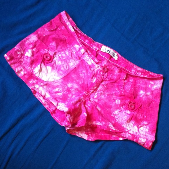 Pink Tye Die Shorts!