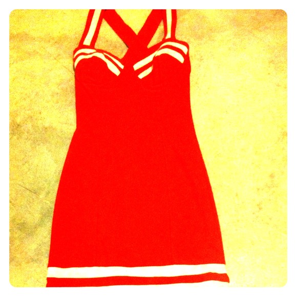 Red Hot Retro Mini Dress