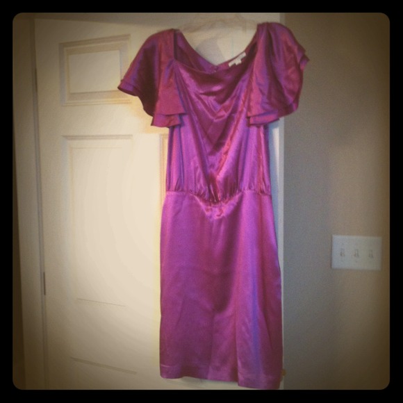 Banana Republic Flutter Sleeve Dress size 10