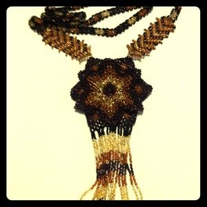 Beaded Long Necklace