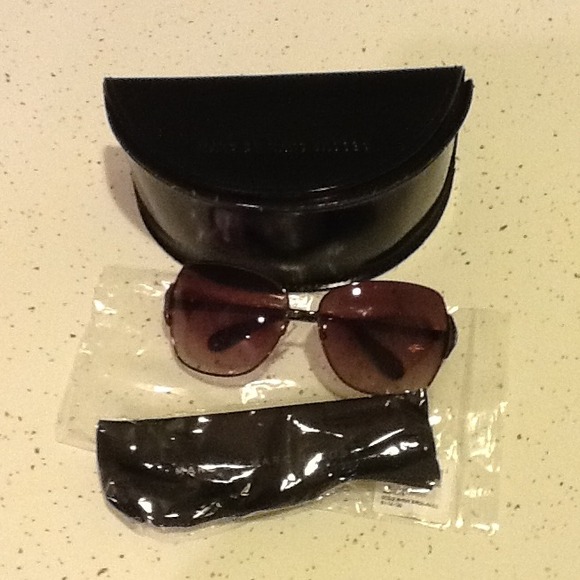 Marc by Marc Jacobs Rect Metal Frame Sunglasses
