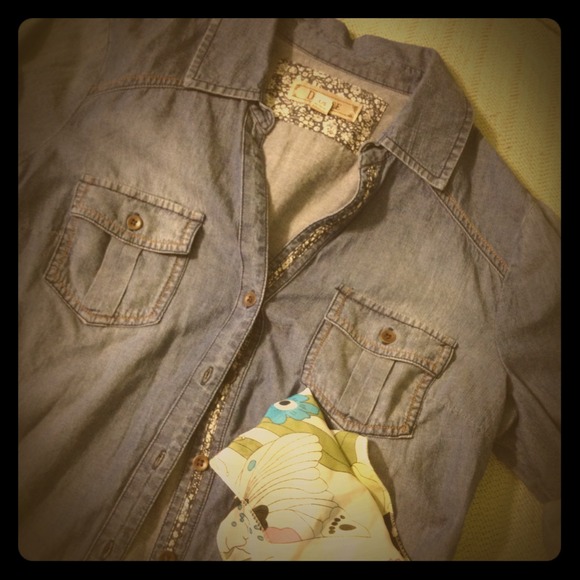 👕Denim Style Top👕