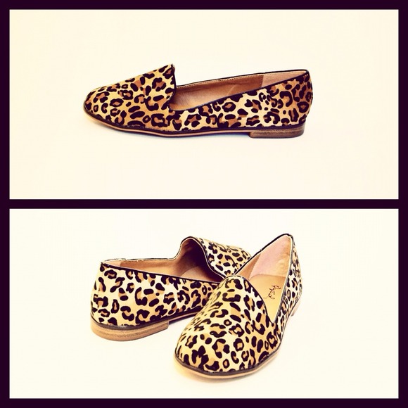 Qupid Leopard Print flats