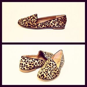 Qupid Leopard Print Flats