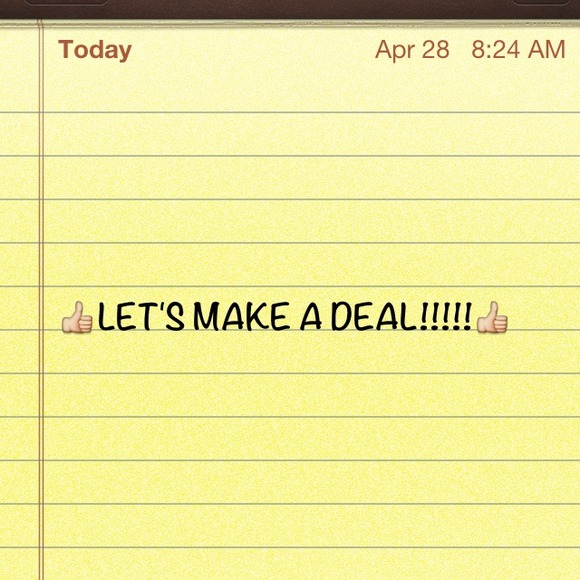 LET'S MAKE A DEAL!!