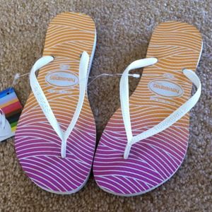 Havaianas Shoes - NEW Havaiana Slim Multi Colored Sandals Havaianas Shoes - NEW Havaiana Slim Multi Colored Sandals