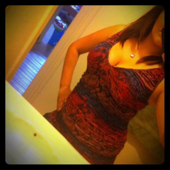 Free people dress with peep hole back