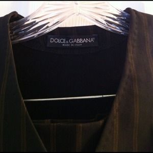 Dolce & Gabbana Jackets & Coats - HOLD2 piece Dolce & Gabbana Vest&Trousers Dolce & Gabbana Jackets & Coats - HOLD2 piece Dolce & Gabbana Vest&Trousers
