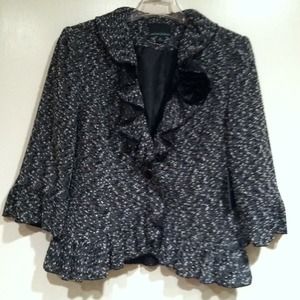 Jackets & Blazers - Very cute black and white lightweight blazer. Jackets & Blazers - Very cute black and white lightweight blazer.