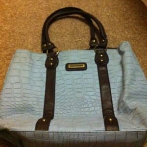 Steve madden light blue purse