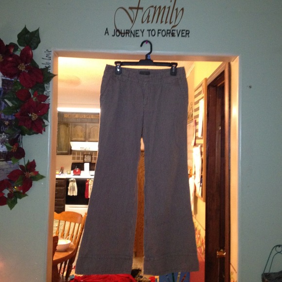 Banana republic pin stripe pants