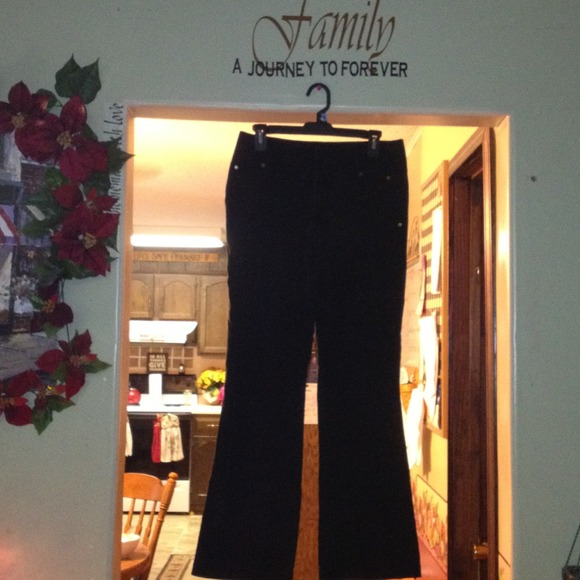 Christopher and banks black dress pants