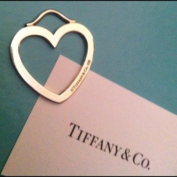 Authentic Tiffany & Company Silver Heart Pendant