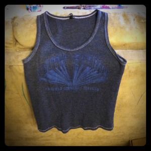*reduced* Cute and comfy dark grey tank