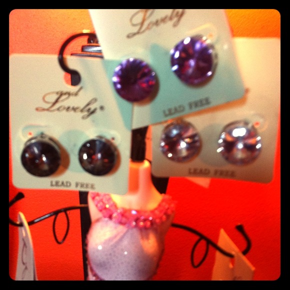 Crystal earrings