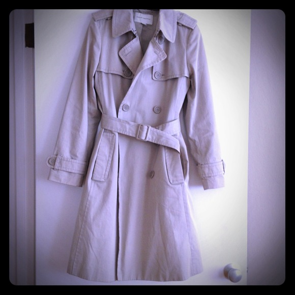 Beige trench