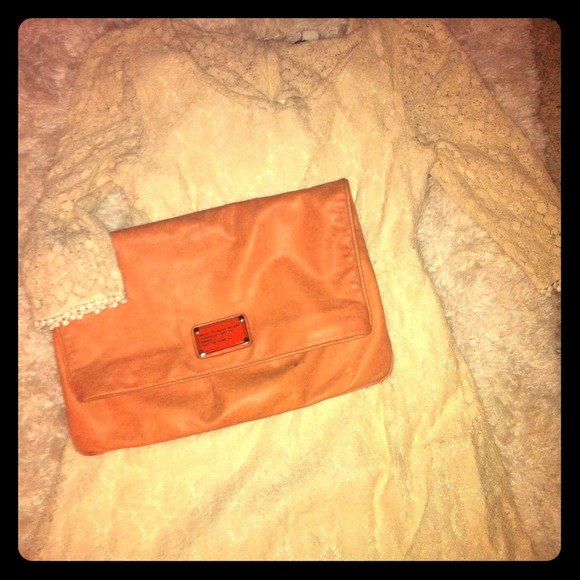 Coral Marc Jacobs Clutch