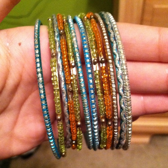 12 Bling Bracelets