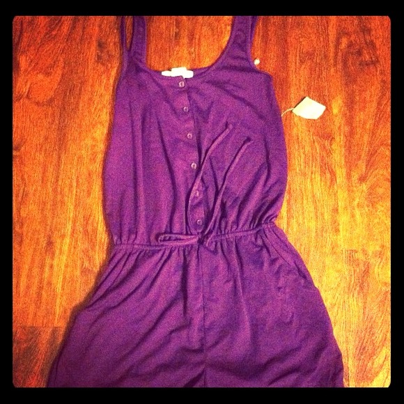 Amazing Plum Romper