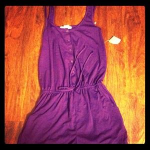Amazing Plum Romper