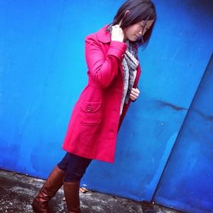 Tulle Jackets & Coats - RESERVED Red coat for @haolepinay Tulle Jackets & Coats - RESERVED Red coat for @haolepinay