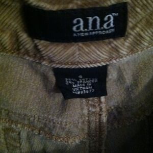 Size 4 corduroy pants