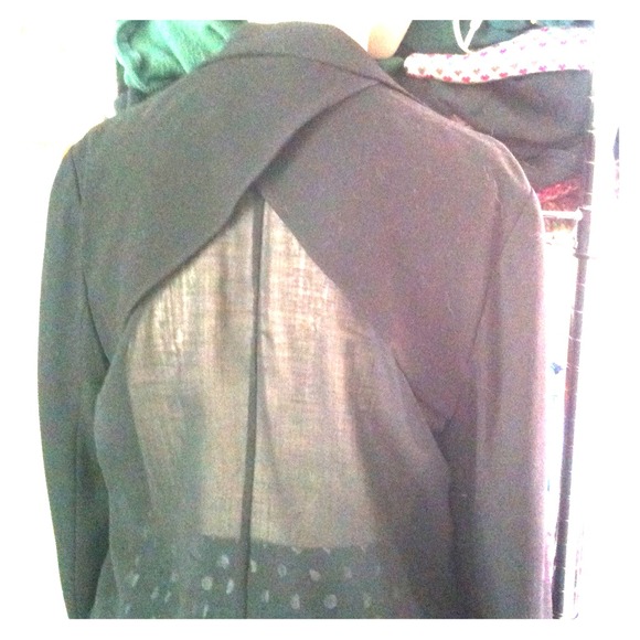 Alexander Wang Jackets & Blazers - ⬇⬇⬇Alexander Wang Sheer Back Blazer