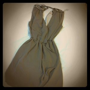 H&M Military Shoulder Detail Dress