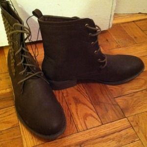 Forever 21 Shoes - Brown Studded Padock Boots Shoes Forever 21 Shoes - Brown Studded Padock Boots Shoes