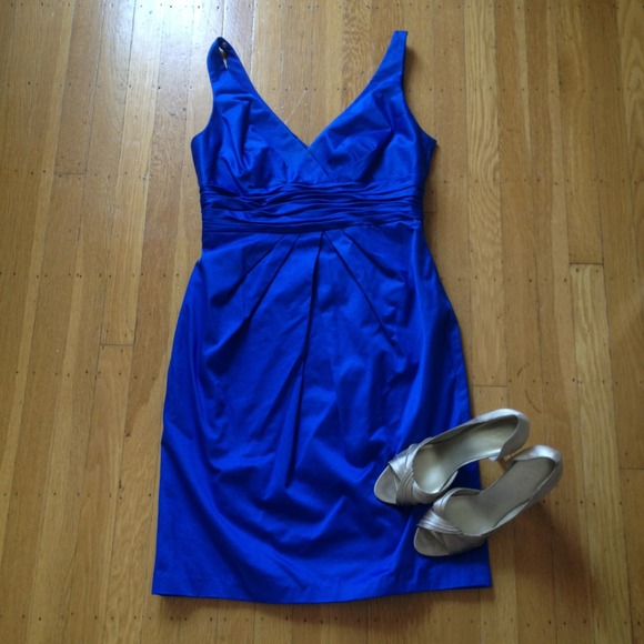 Royal blue cocktail dress-NWT - Picture 2 of 3