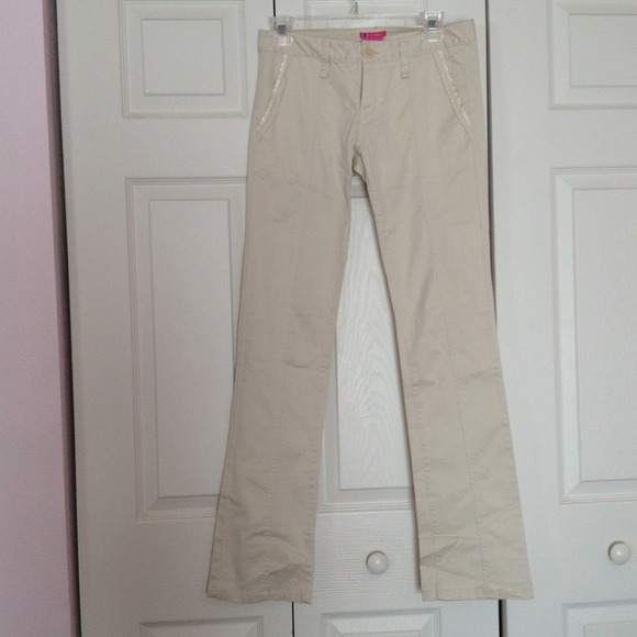 Cream color dress pants