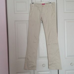 Cream color dress pants