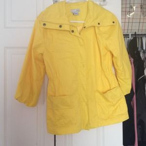Bright yellow jacket