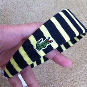 Lacoste Accessories - NEW Lacoste Headband Lacoste Accessories - NEW Lacoste Headband