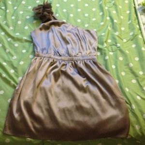 One shoulder dress