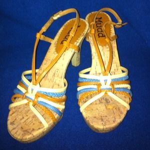 Mudd Cork Sandals
