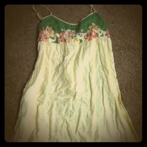 💋reserved for @bossqueen Yellow summer dress/top