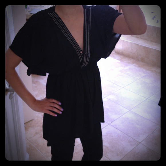 Reserved NWT H&M top & blue dress & zip dress