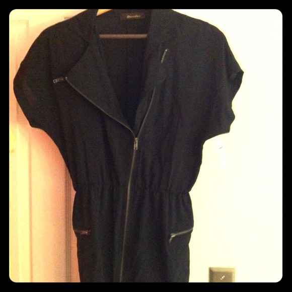 One piece zip up dress