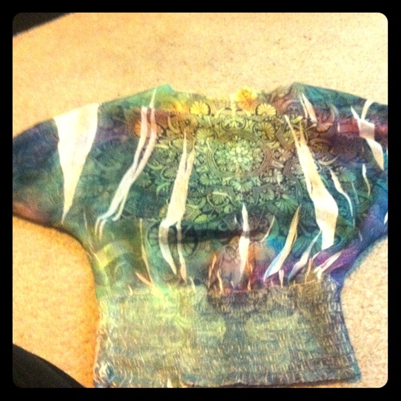 Rainbow top