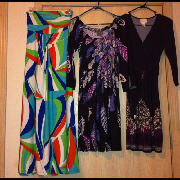 Reserved for @darkeststar !! Bundle 3 dresses!