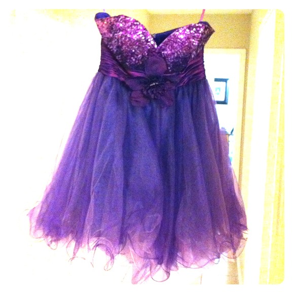 REDUCED AGAIN!!!!!Royal purple formal dress!!!
