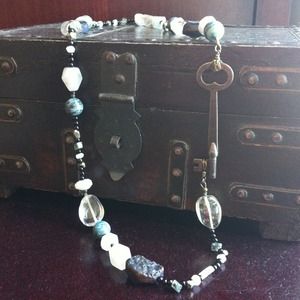 WareHaus Jewelry - Final Price! Handmade Vintage Key Necklace WareHaus Jewelry - Final Price! Handmade Vintage Key Necklace