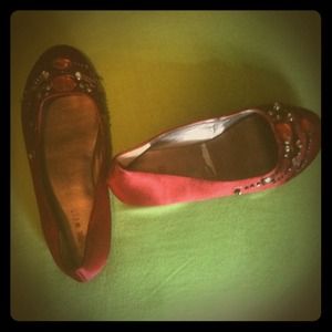 Bejeweled Nine West Flats